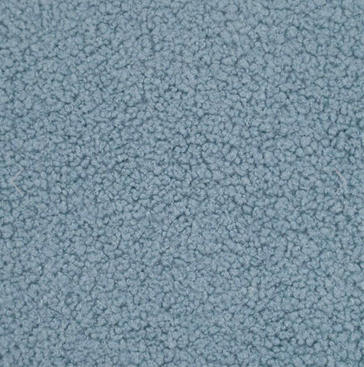 Dozzy Pouf – Teddystoff Hellblau