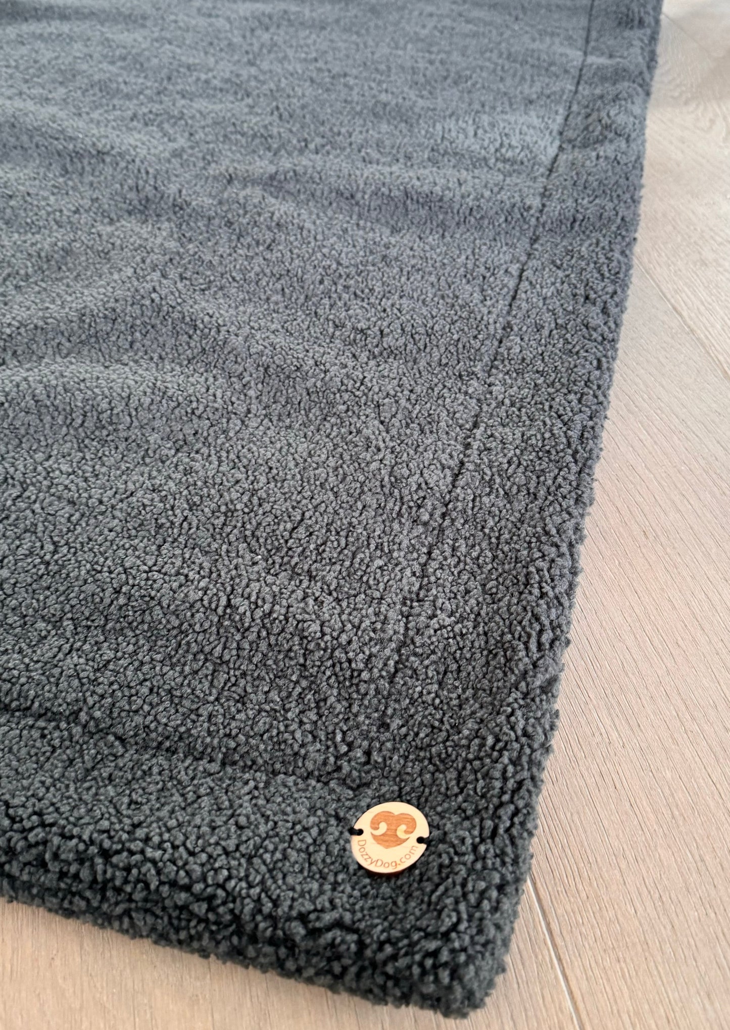 Schutzdecke für Dozzy Pouf - Quadratisch - Teddystoff