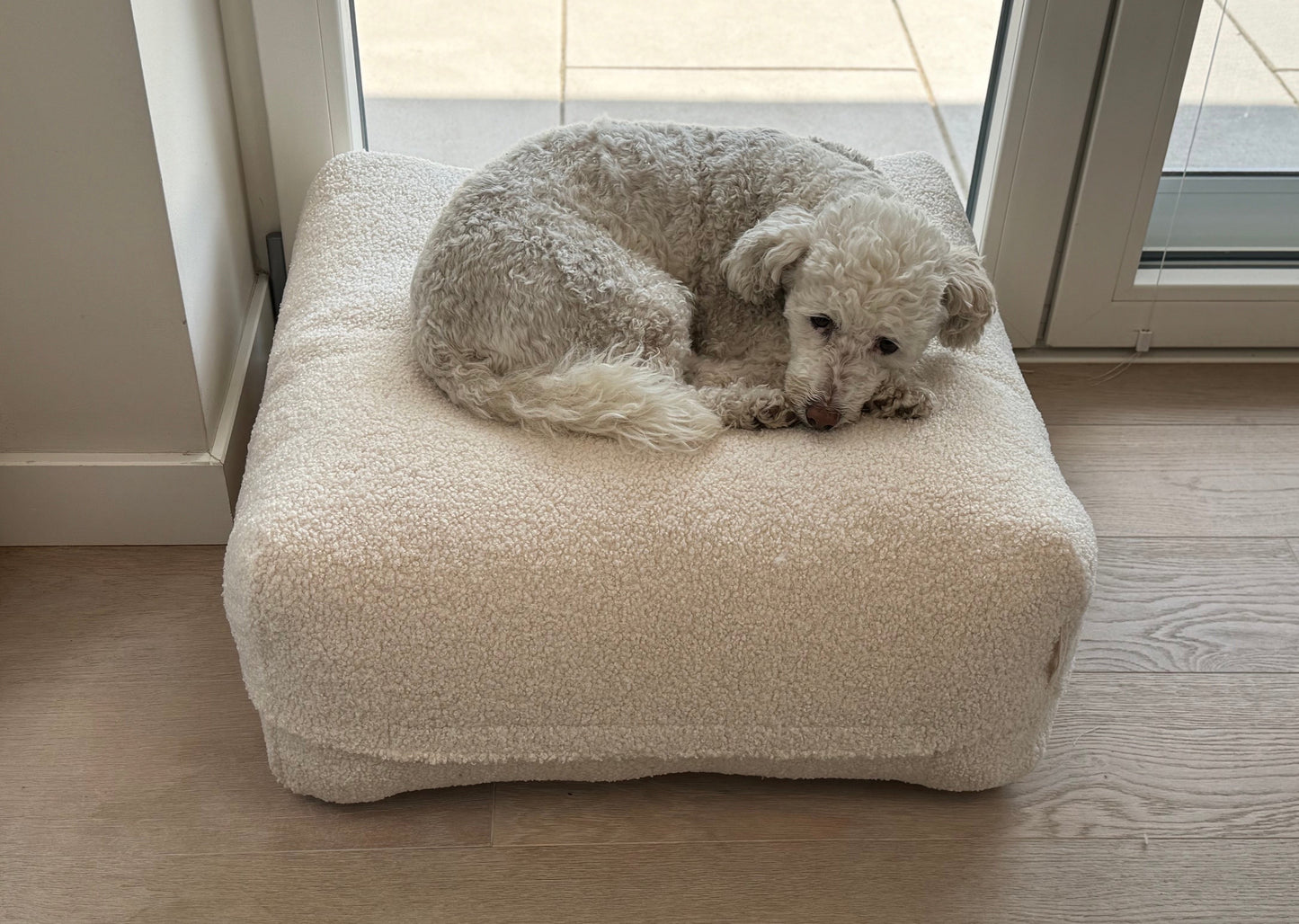 Dozzy DreamPad - Teddystoff creme offwhite