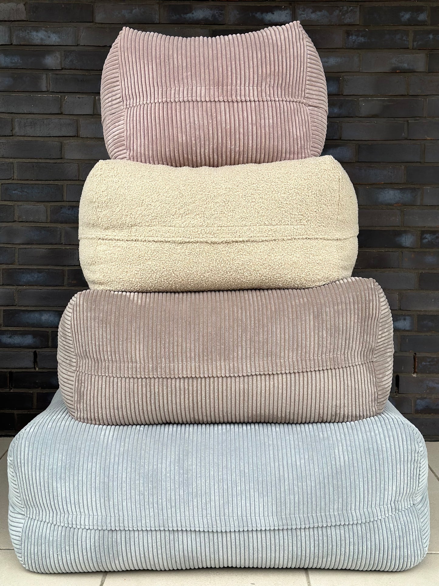 Dozzy Pouf – orthopädisches Designer Hundebett, 40 cm hoch, handgemacht & edel, alle Größen