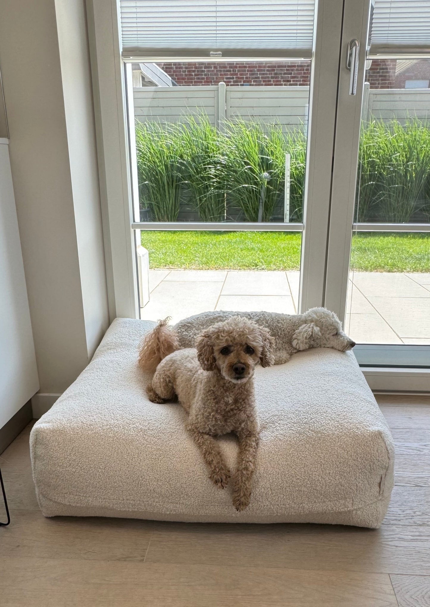 Dozzy DreamPad - Teddystoff creme offwhite