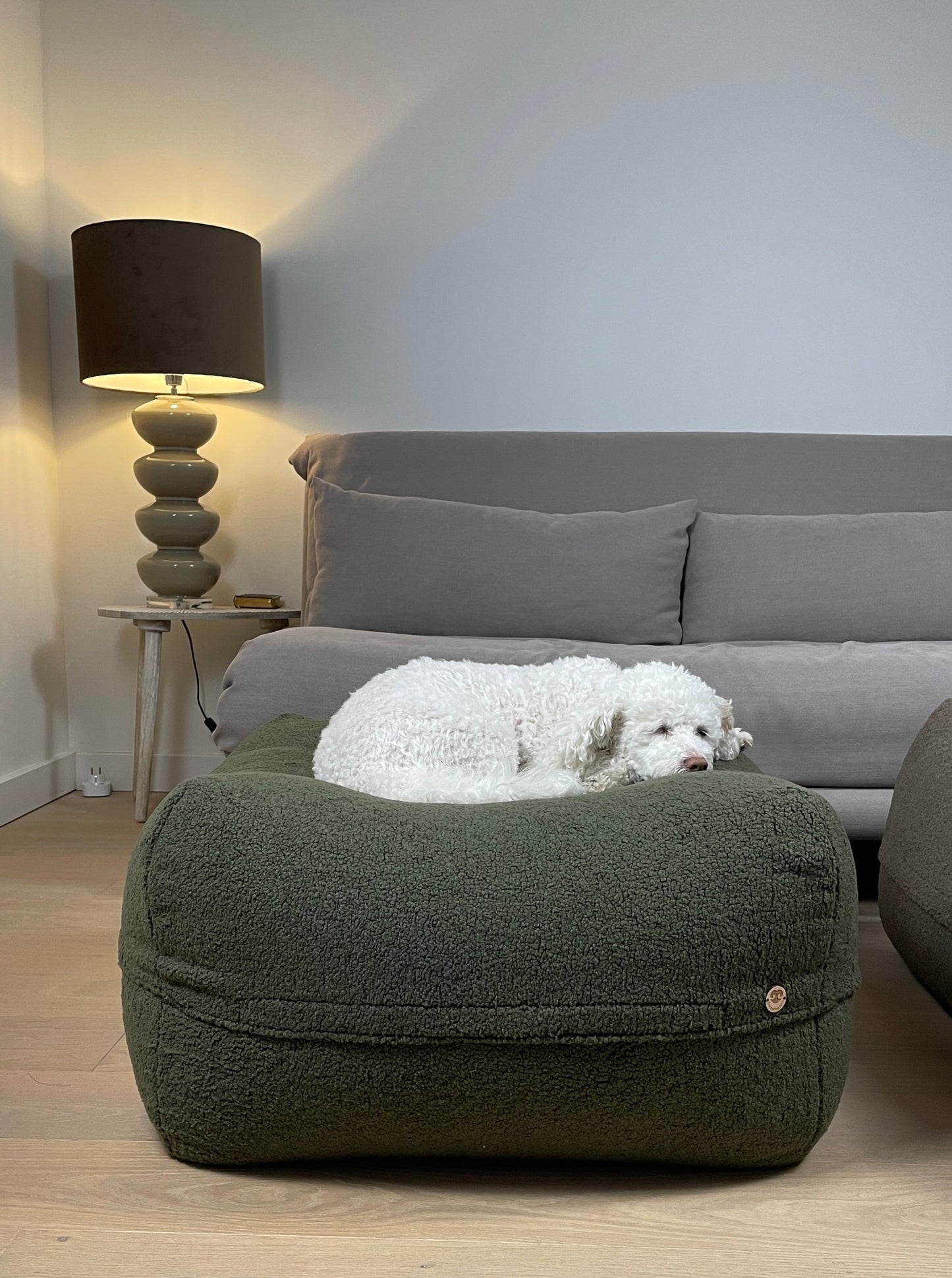 Dozzy Dog Bed – Teddystoff Olive/Kahki