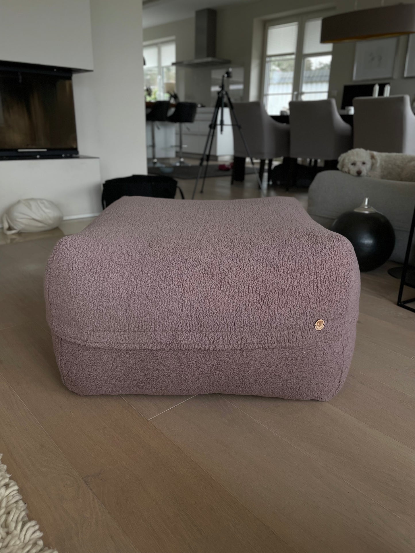 Sale - Dozzy Pouf S - Teddystoff Altrosa