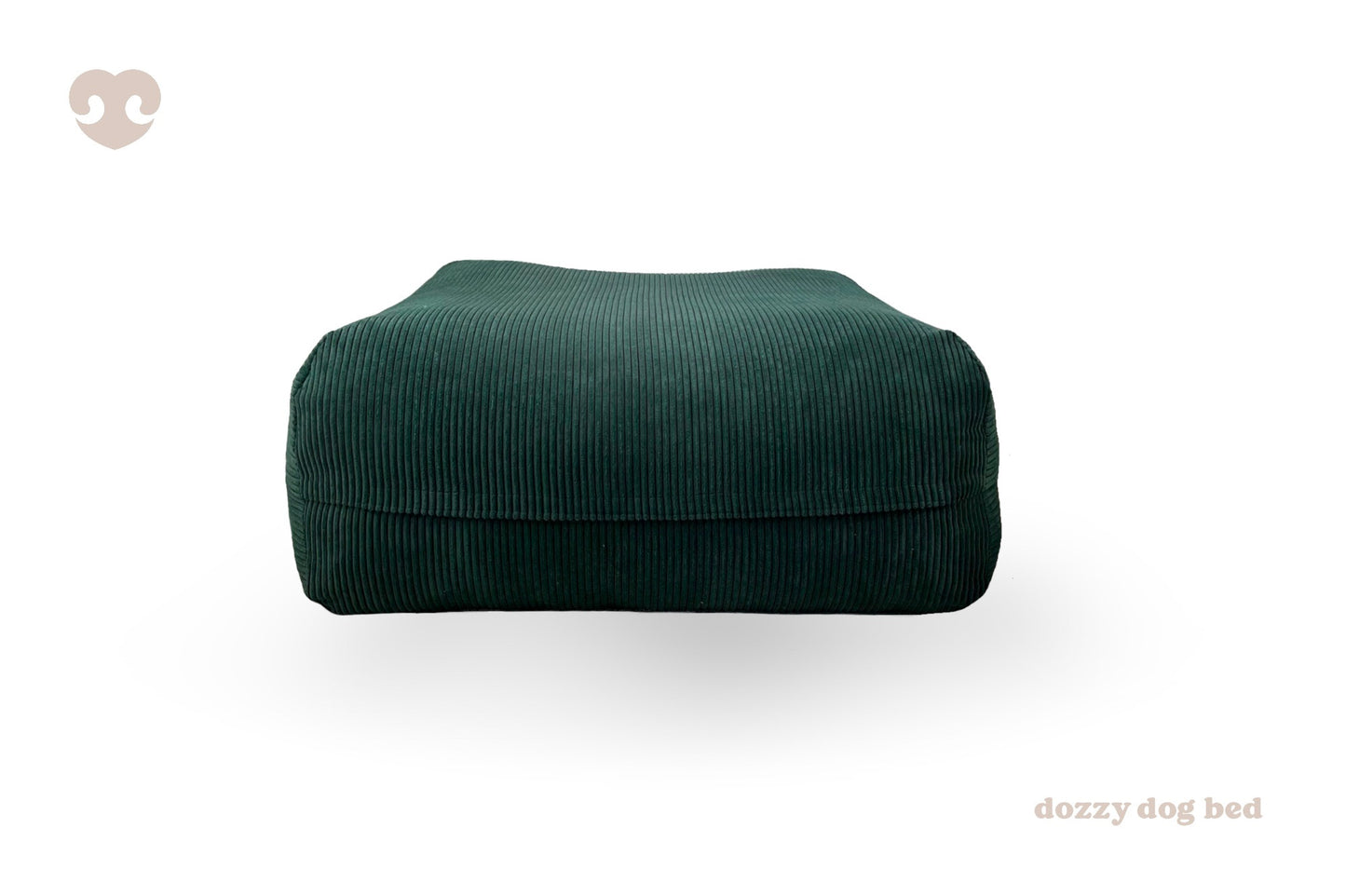 Dozzy Dog Bed – Breitcord Grün